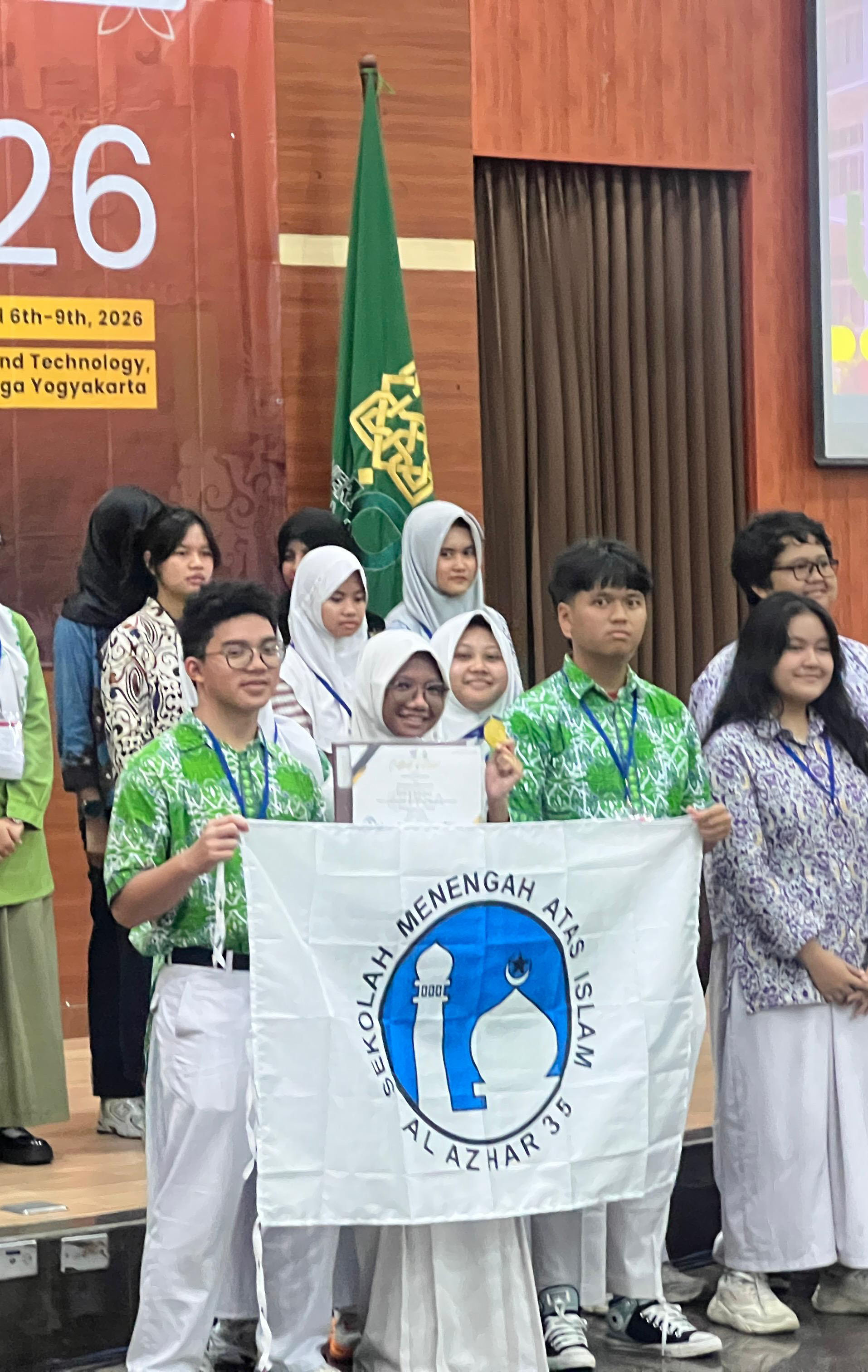 GOLD Medal in the Youth National Science Fair (YNSF) & the Youth International Science Fair (YISF) 2026.